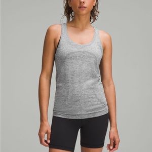 Lululemon Swiftly tech tank top 2.0 - slate/white size 4